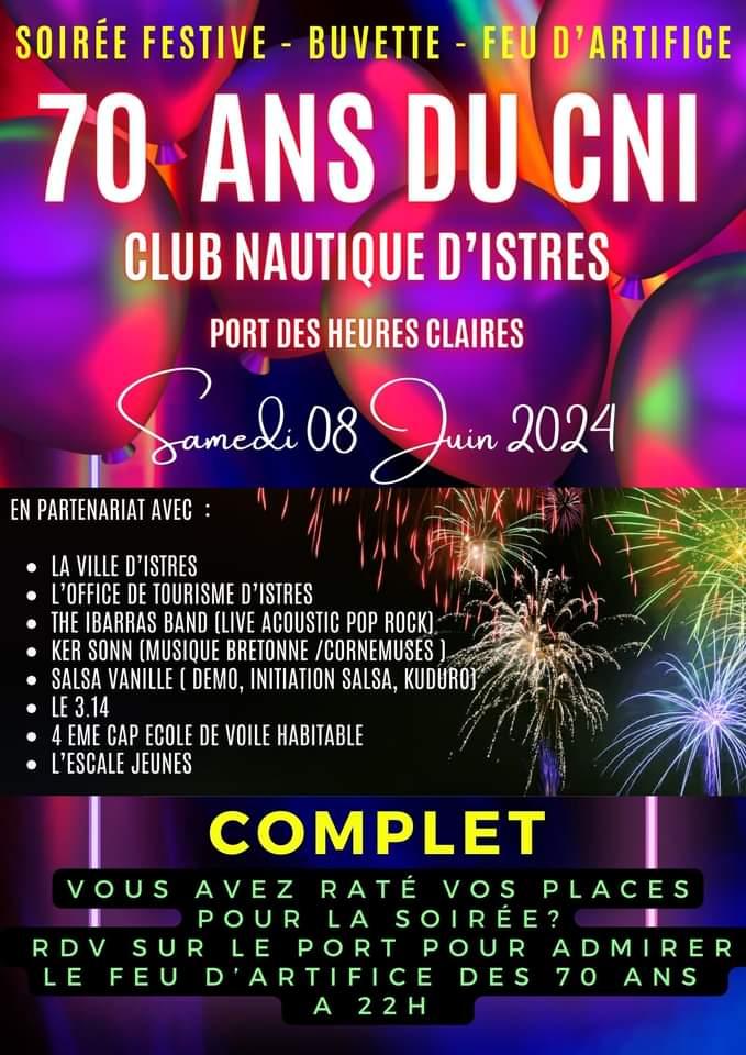 70 ans du Club Nautique d'IStres