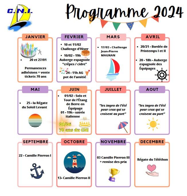 Programme 2024 cni